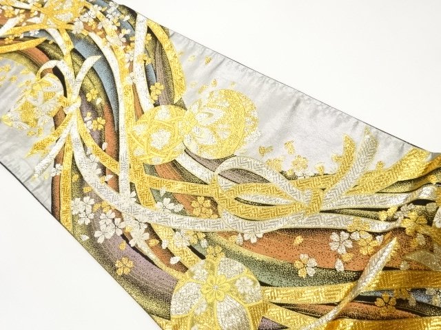 Japanese Kimono / Fukuro Obi Silk